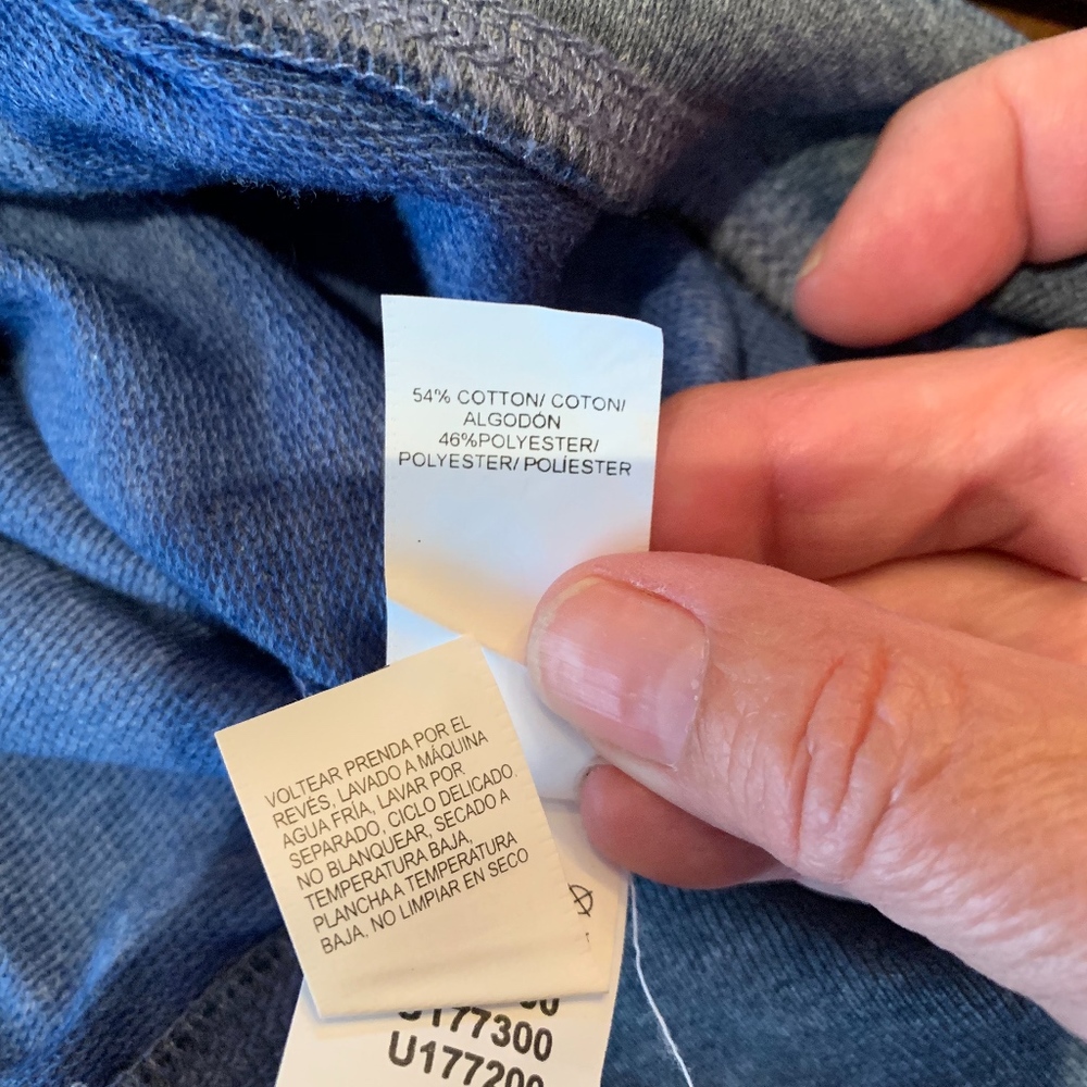 NWT Lucky Brand Venice Burnout Hoodie - Picture 5 of 6